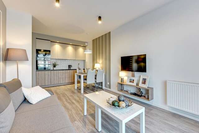 Апартаменты Downtown Apartments Nowa Motława SPA Гданьск-47